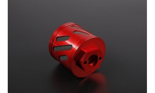 Alloy Incline Airfilter System - RED | Rovan Sports